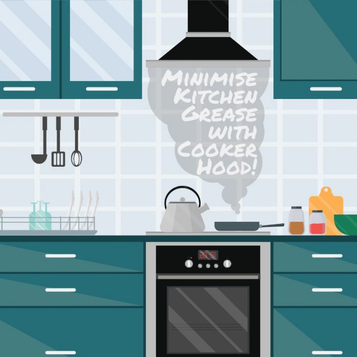 KITCHEN INNOVATION: MINIMISE KITCHEN GREASE WITH COOKER HOOD