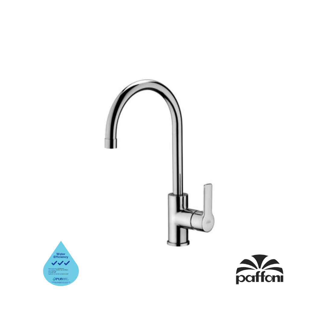 PAFFONI Kitchen Sink Mixer RED180CR #45542