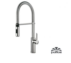 PAFFONI LIG179CR Pull-out Sink Mixer #48053