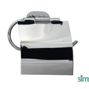 SIMONE Toilet Paper Holder with Cover #10005
