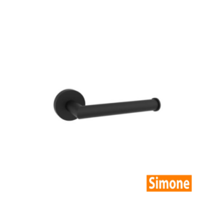 image of black-coloured toilet paper holder