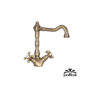paffoni bronze coloured sink mixer