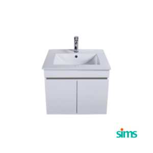 SIMS Basin With Wall Hung Stainless Steel Cabinet #45952
