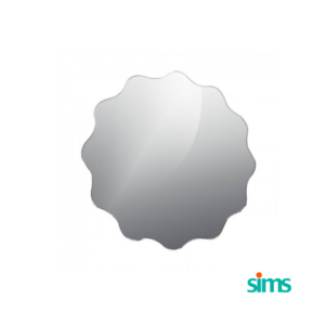 sims round wave shaped mirror #12129