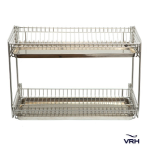 Studio image of the Sims Free Standing Double Dish Rack