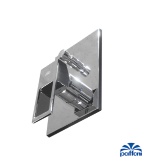 Paffoni EF015CR Concealed Shower Mixer with Diverter