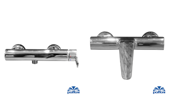 Paffoni RIN168CR / SY186CR / RED-series Bath/Shower Mixer Combos