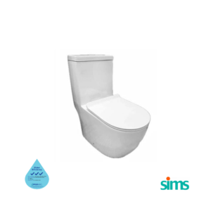 SIMS 501 1 Piece Tornado Flush WC #10880