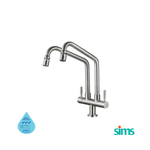 SIMS Double Spout Kitchen Sink Tap IN-1229 #28566