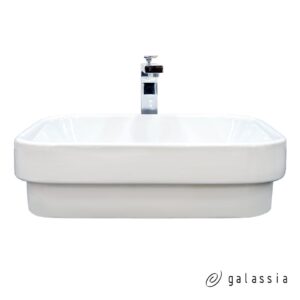 a white basin