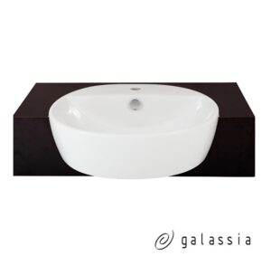 an oval basin