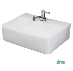 a white basin