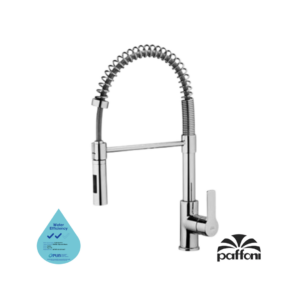 PAFFONI Pull Out Kitchen Sink Mixer RED179CR #45544