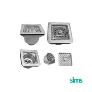 SIMS Kitchen Sink Waste with Basket (Square) #45767