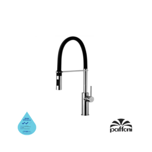 PAFFONI Sink Mixer with Flexible Spout LIG179CRNO #48054