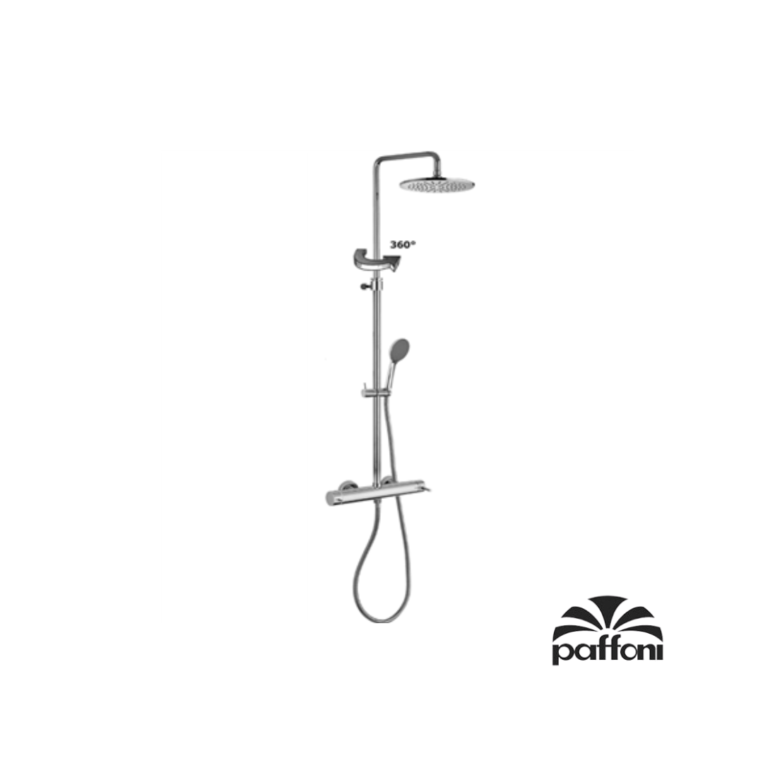 PAFFONI Overhead/Rain Shower Set Mini Master ZCOL599CR #48118
