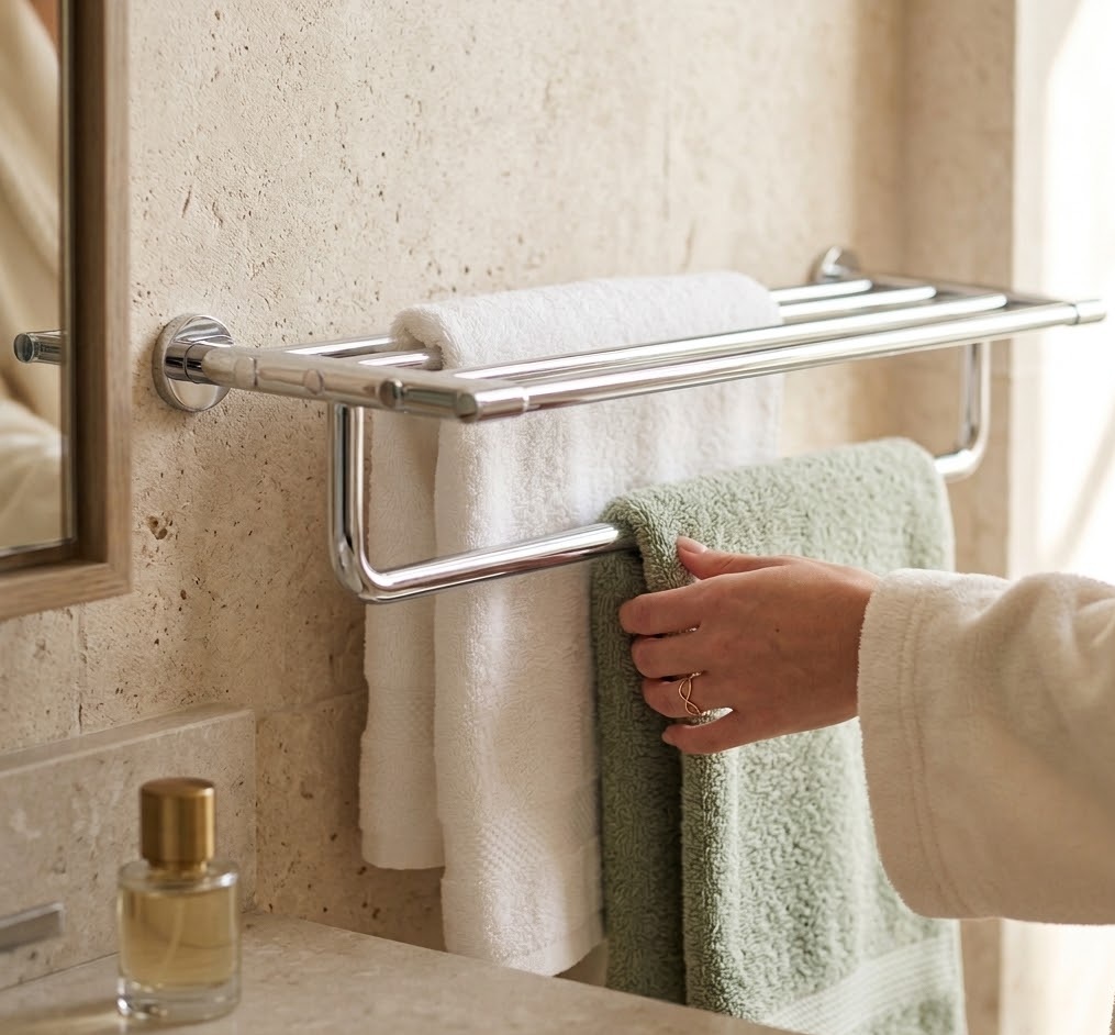 SIMONE Double Towel Rack #10014 - Image 2