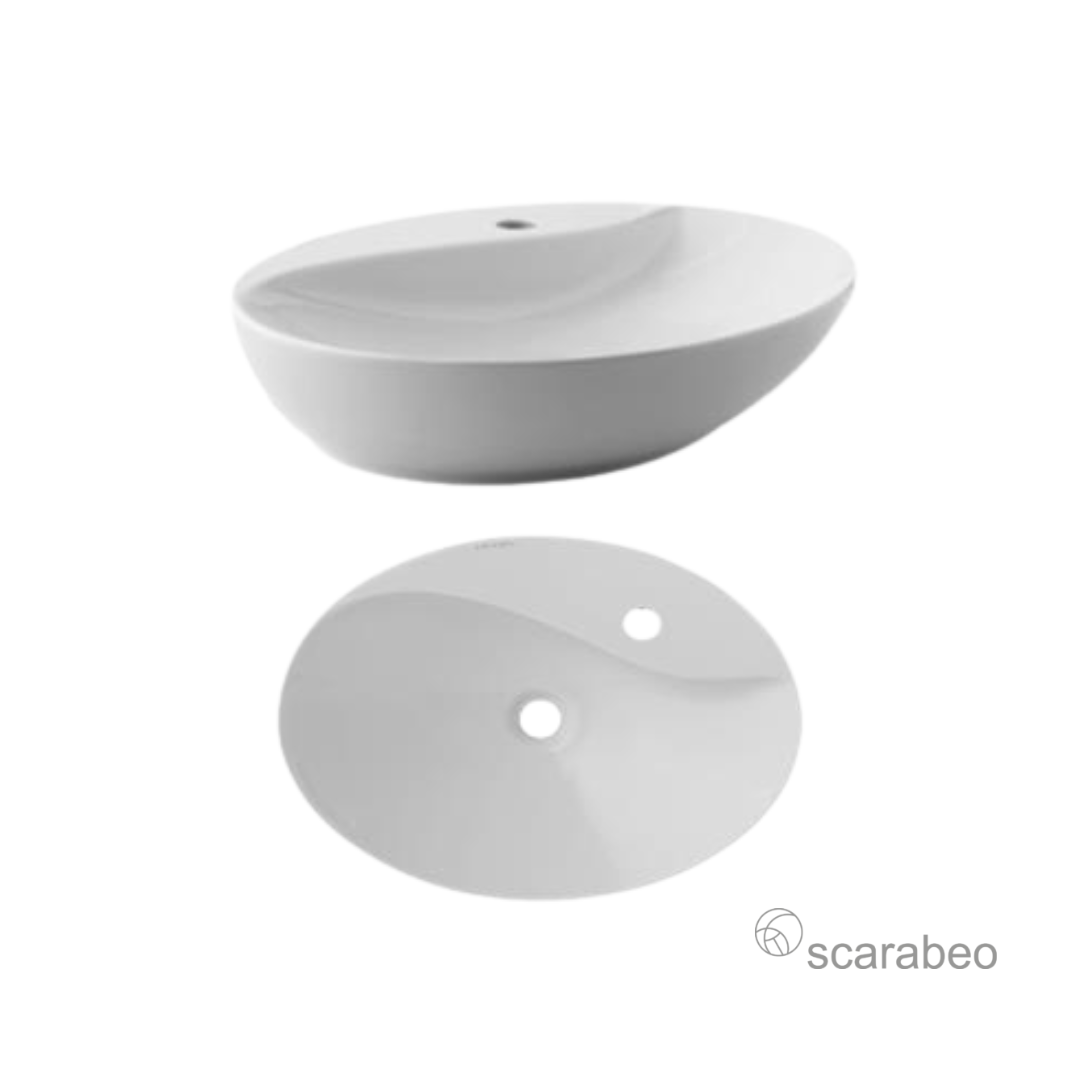 SCARABEO Above Counter Basin #12358