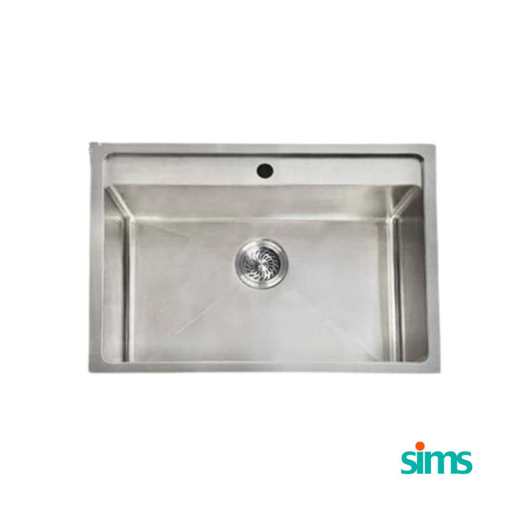 SIMS 1 Bowl Kitchen Sink (Top/Under Mount) #46225