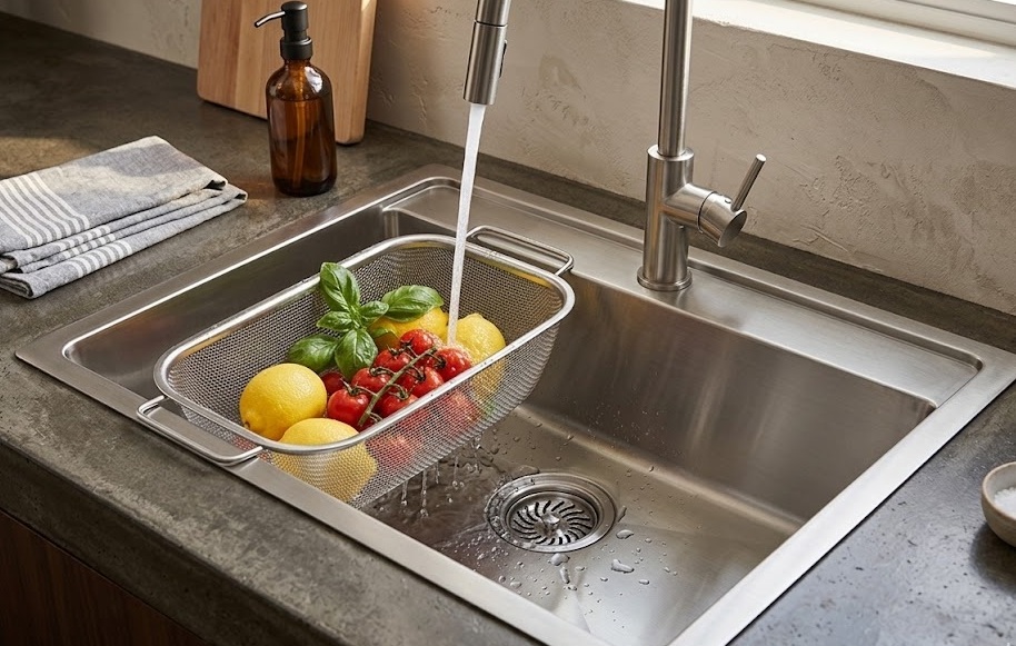 SIMS 1 Bowl Kitchen Sink (Top/Under Mount) #46225 - Image 2