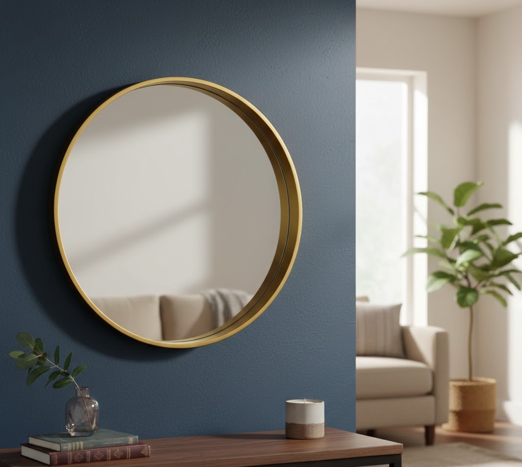 SIMS Round Mirror #12201 - Image 2