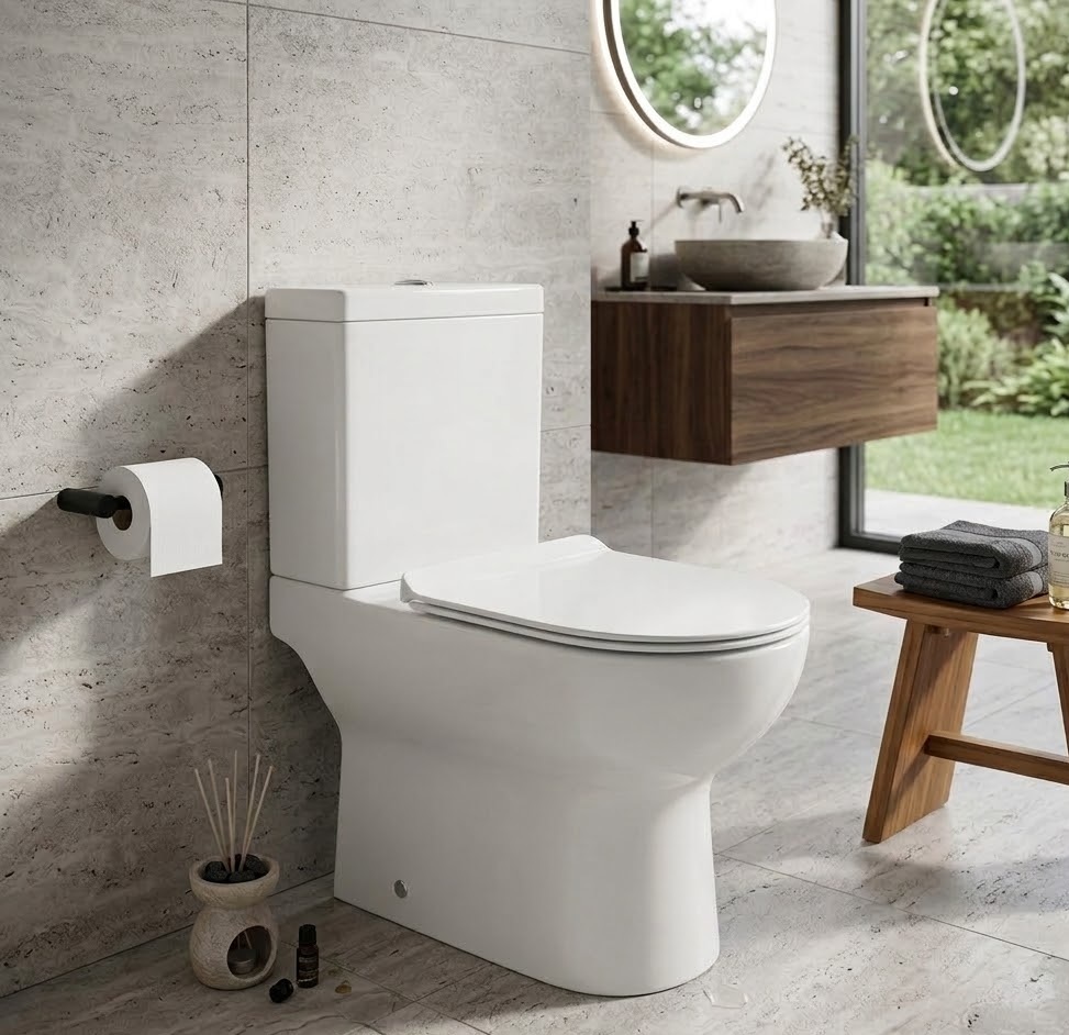 SIMS 8902 2 Piece Rimless WC #90123 - Image 2