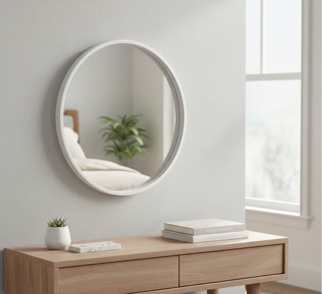 SIMS Round Mirror #12201 - Image 4