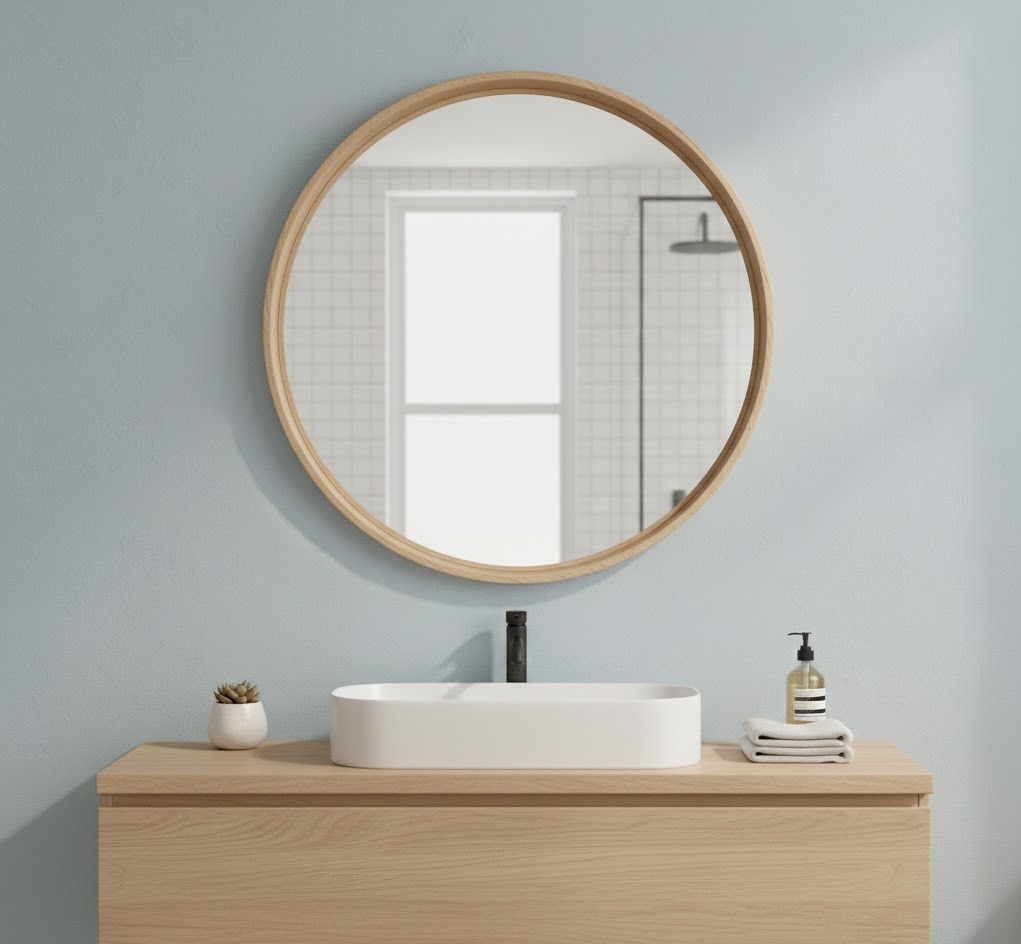 SIMS Round Mirror #12201 - Image 8